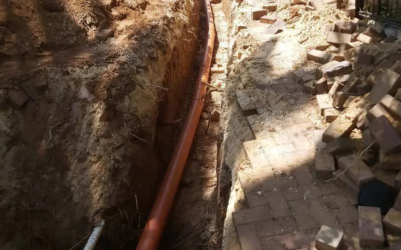 הנחת צנרת חדשה